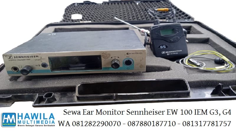 Jasa Sewa Ear Monitor Sennheiser G3